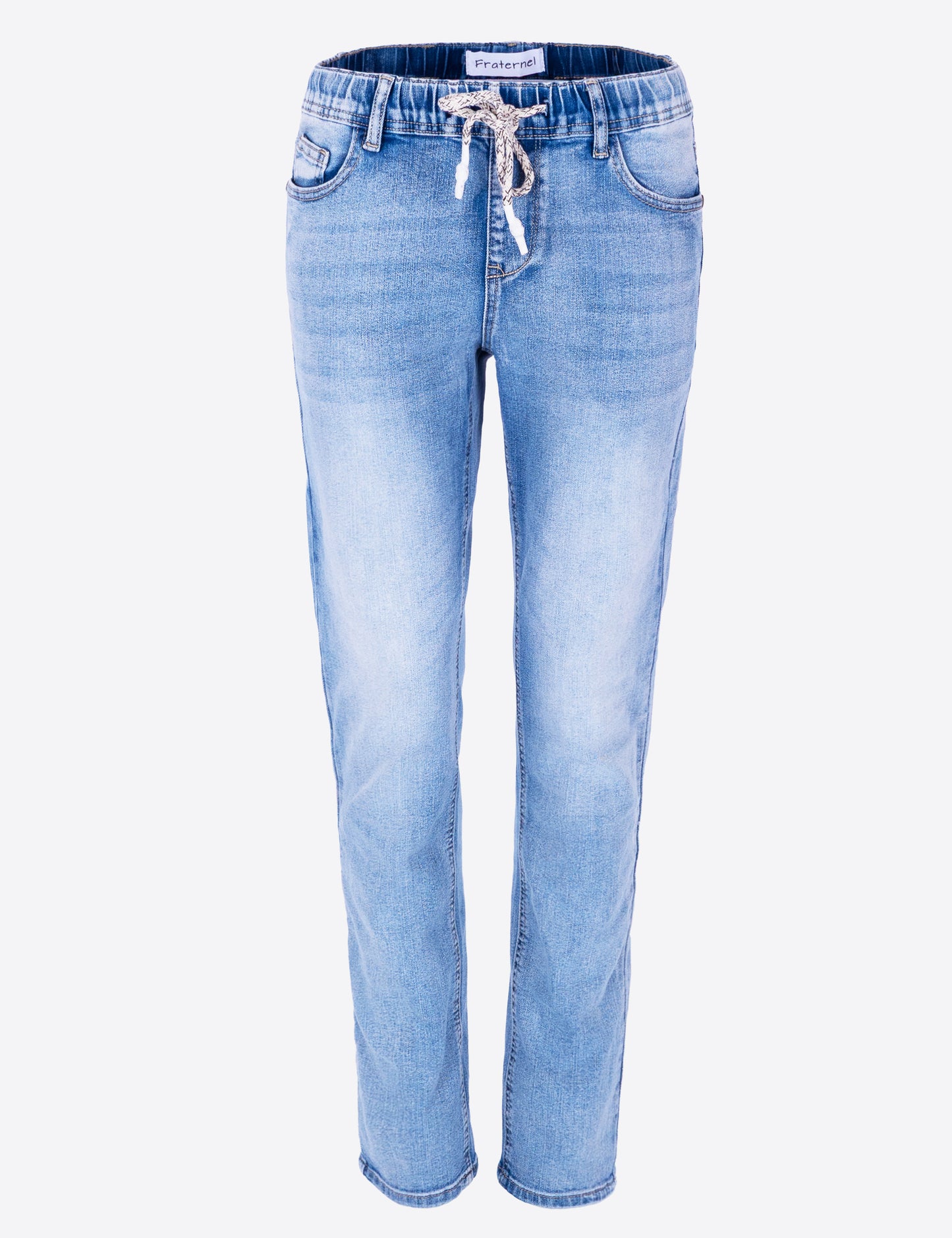 Fraternel Damen Joggjeans aus Stretch Denim mit Tunnelzug im Relaxed Regular Fit H025