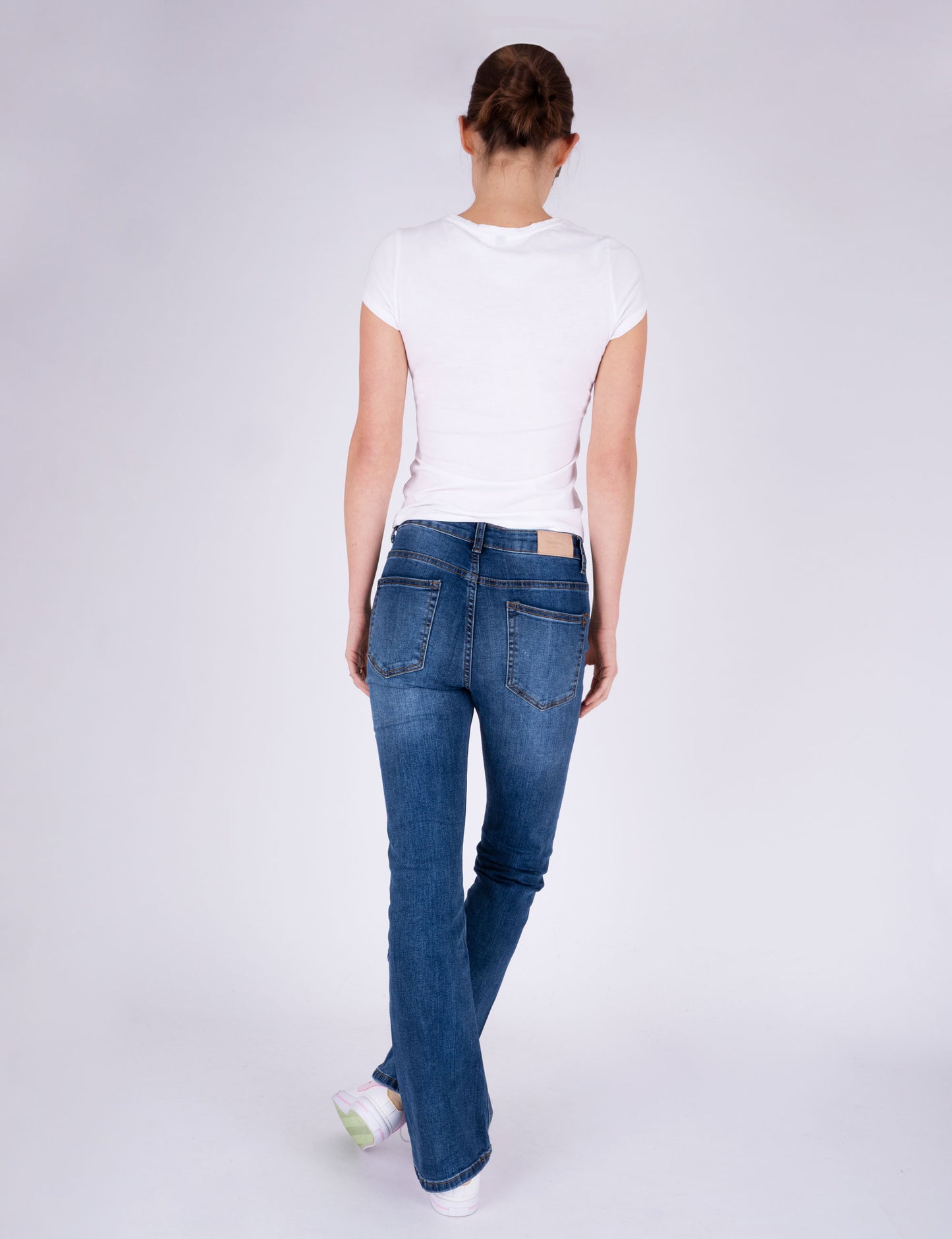 Fraternel Damen Jeans Hose Bootcut normal waist stretch H001