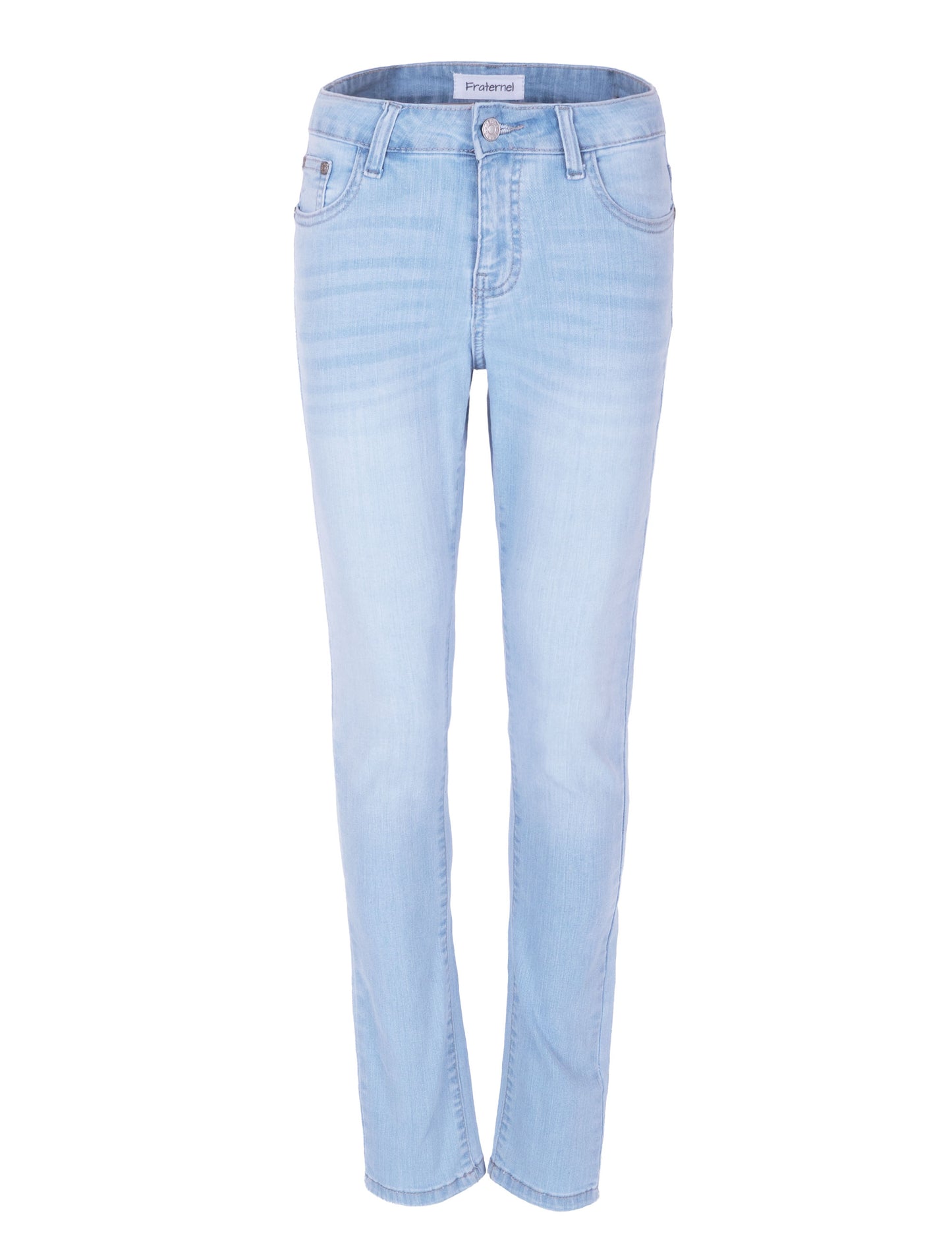 Fraternel Damen Jeans Tapered Fit Five Pocket mit Reißverschluss H115