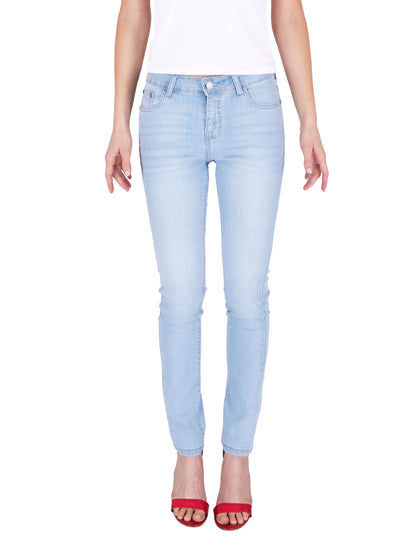 Fraternel Damen Jeans Tapered Fit Five Pocket mit Reißverschluss H115