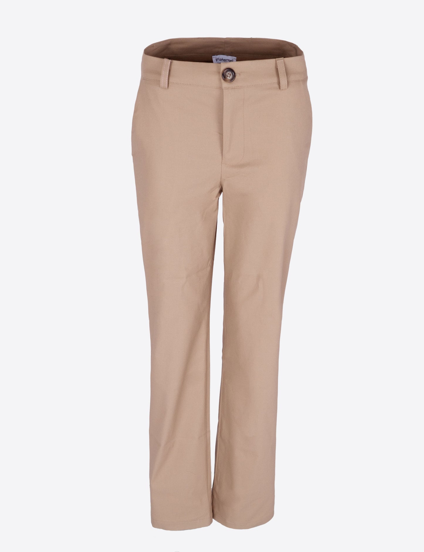 Fraternel Damen Chino Hose – Weite Straight Leg Stoffhose aus Baumwolle mit Stretch H118