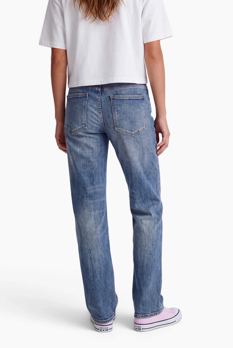Fraternel Damen Jeans – Relaxed fit mit Used-Waschung - H120