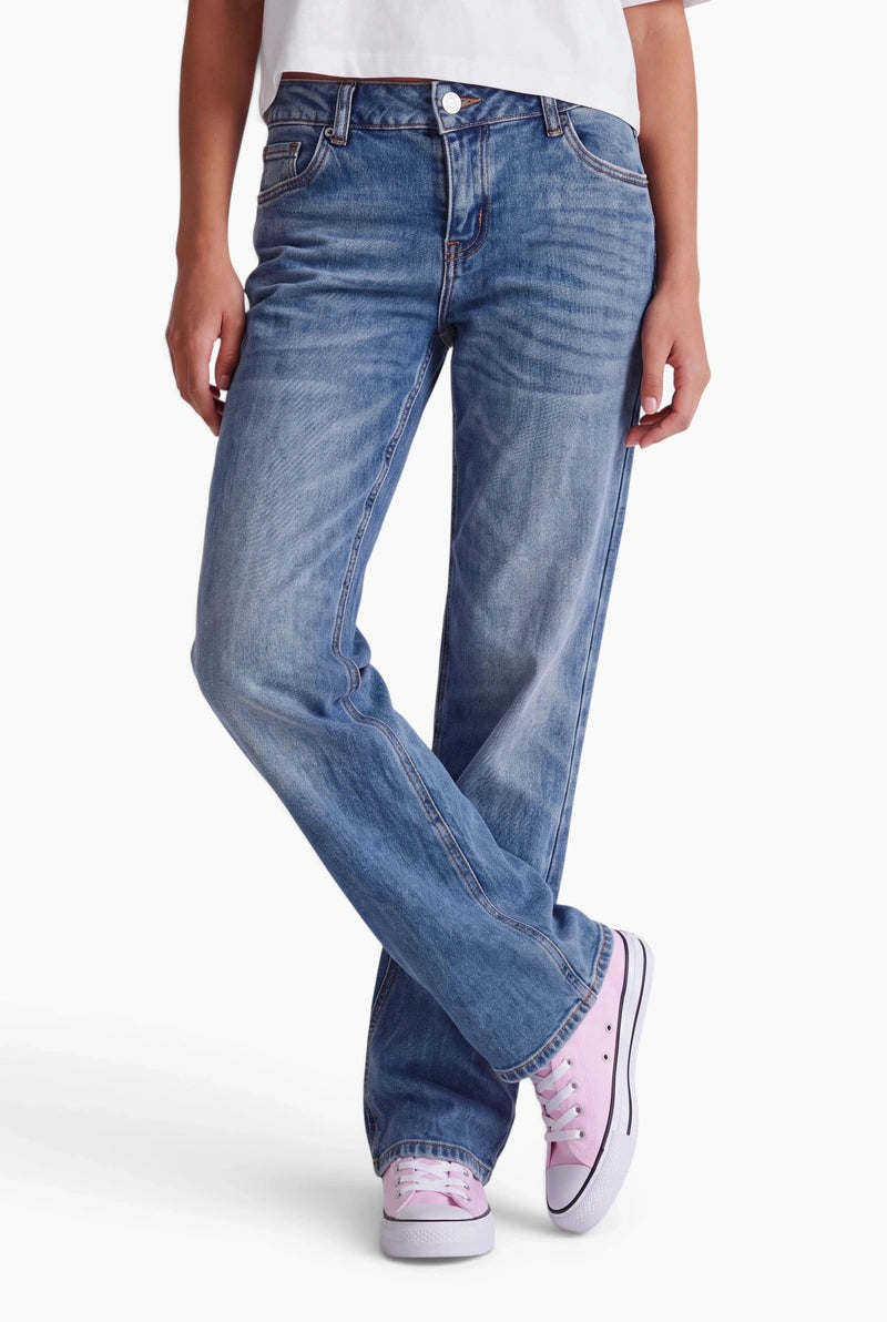Fraternel Damen Jeans – Relaxed fit mit Used-Waschung - H120