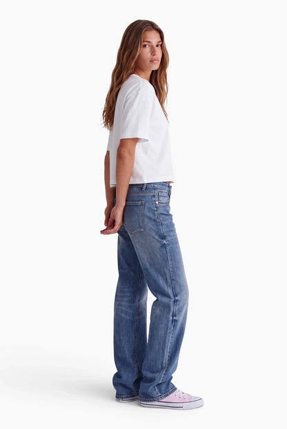 Fraternel Damen Jeans – Relaxed fit mit Used-Waschung - H120