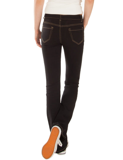 Fraternel Damen Jeans Hose Bootcut normal waist Stretch H035