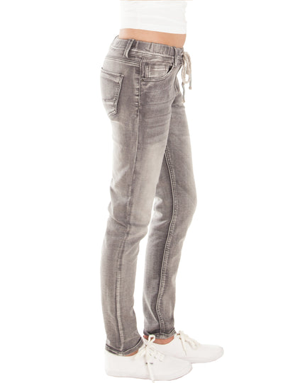 Fraternel Damen Joggjeans aus Stretch Denim mit Tunnelzug im Relaxed Regular Fit H025