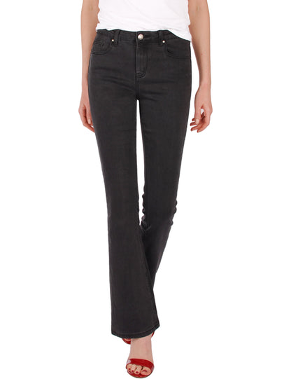 Fraternel Damen Jeans Hose Bootcut normal waist stretch H001