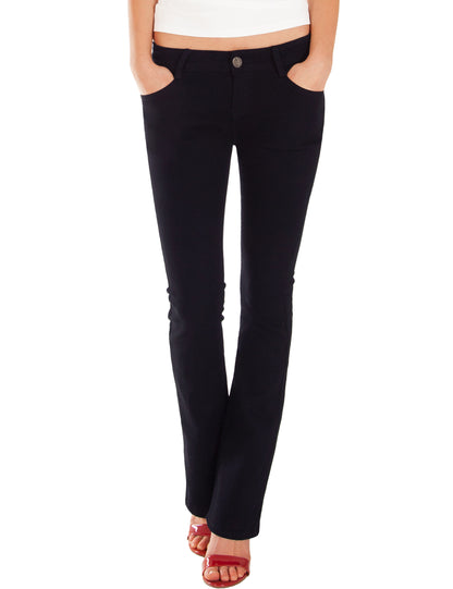 Fraternel Damen Jeans Hose Bootcut normal waist Stretch H035