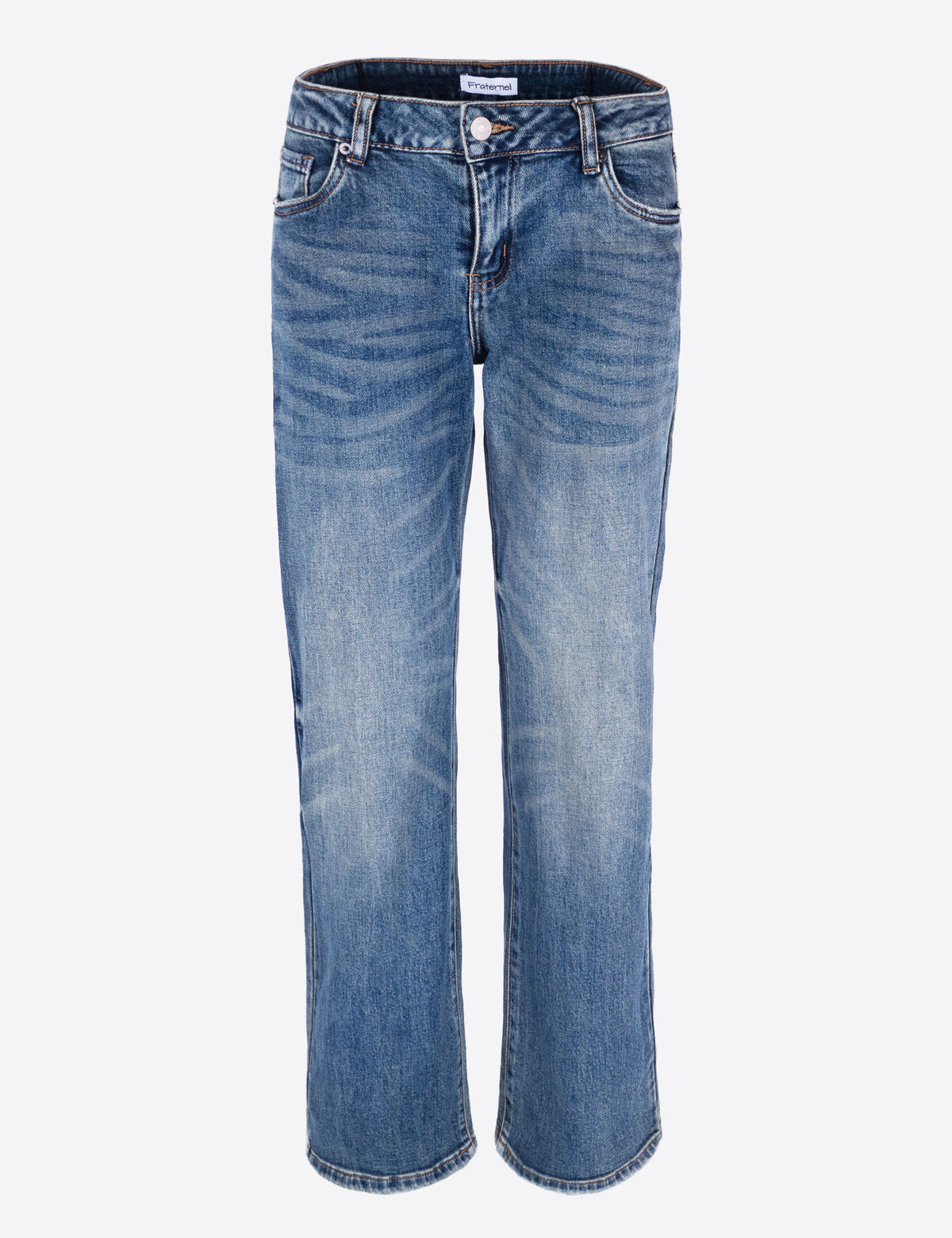 Fraternel Damen Jeans – Relaxed fit mit Used-Waschung - H120