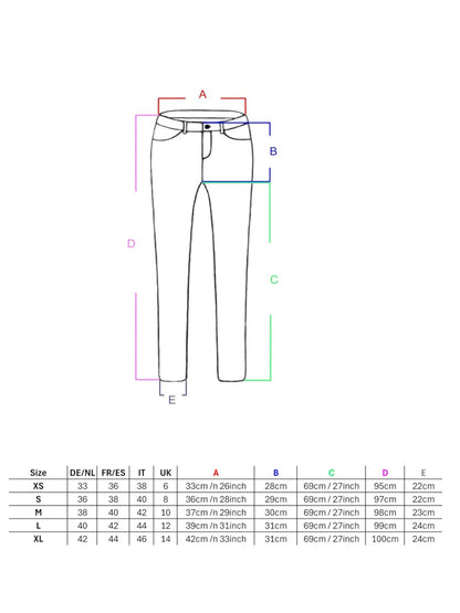 Fraternel Damen Ankle Jeans Regular Fit – Wide Straight Flared Denim mit Umschlag, Mid Waist H111