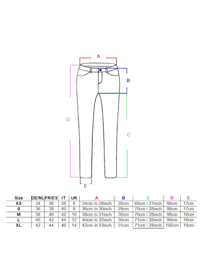 Fraternel Damen Jeans Straight Fit – Bequeme Five-Pocket Denim Hose mit Used-Waschung H116