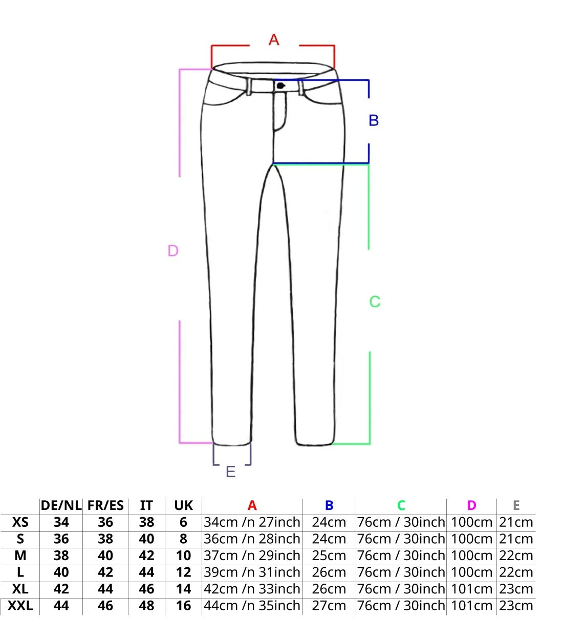 Fraternel Damen Jeans Hose Bootcut normal waist stretch H001