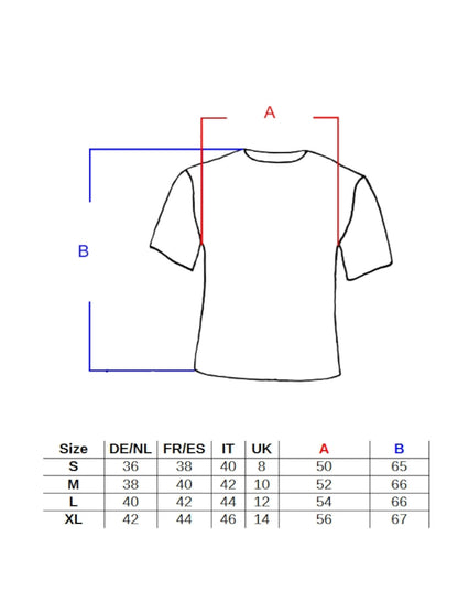 Fraternel Damen Ibiza Print T-Shirt – Lockeres Boho Hippie Shirt mit Muschel Print, Sommerliches Loose Fit Baumwollshirt T004