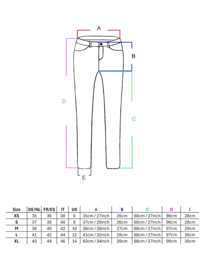 Fraternel Damen Horseshoe Jeans Relaxed Fit High Rise Barrel Leg H114