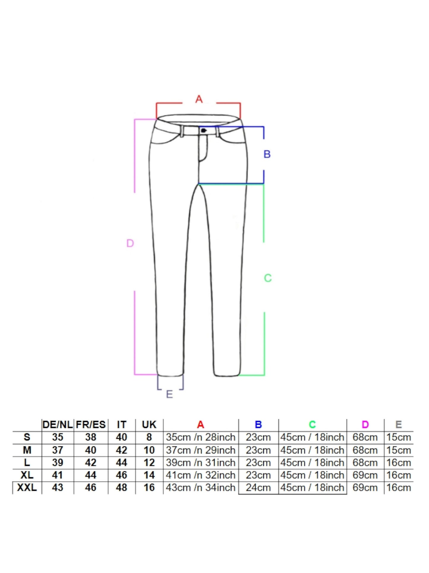 Fraternel Damen Capri Jeans Hosen Shorts im Five-Pocket-Design 3/4 H096