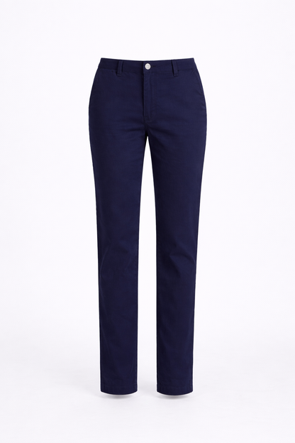 Fraternel Damen Chino Hosen – Moderne Stoffhose mit schmalem Bein und Stretch H100