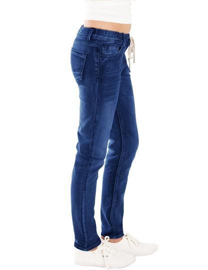 Fraternel Damen Joggjeans aus Stretch Denim mit Tunnelzug im Relaxed Regular Fit H025
